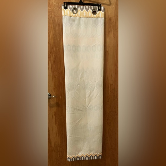 Geometric Patterned Curtain Panel - Picture 2 of 3
